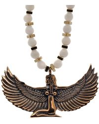 Ebru Jewelry - Egyptian Goddess Isis Spiritual Necklace - Lyst
