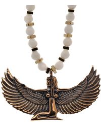 Ebru Jewelry - Egyptian Goddess Isis Spiritual Necklace - Lyst