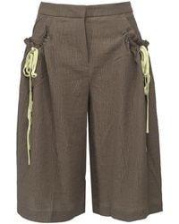 Smart and Joy - Casual Wide Leg Capri Trousers - Lyst