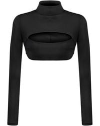 Khéla the Label - Eye Candy Top In Black - Lyst