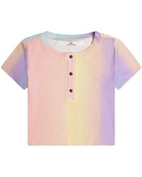 Cloud Haven - Dainty Tee With Logo Buttons - Lyst
