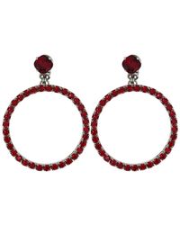 Vickisarge - The Medium Hoop Earrings - Lyst