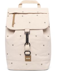 Lefrik - Kaut Mini Backpack Ecru Dots - Lyst