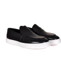 DAVID WEJ - Bradford Calf Leather Sneakers - Lyst