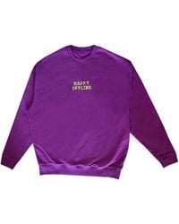 Quillattire - 'Happy Offline' Sweatshirt - Lyst