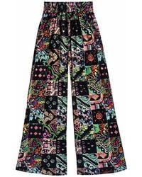 Introvertie VIENNA - Johnny Silk Stretch Palazzo Pants - Lyst