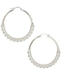 Astor & Orion - Calla Art Nouveau Hoops Large - Lyst