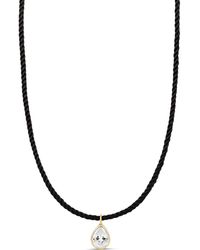 SHYMI - Cord Necklace With Fancy Shape - Lyst