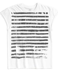 Other - Over Print Stripe Rocker Tee - Lyst