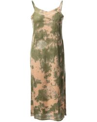 Fully Fashioning - Zelda Floating Stitch Midi Dress - Lyst