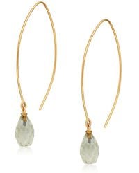Preeti Sandhu - Jewel Drop Hoops - Lyst