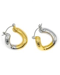 Superdivajewellery - Twisted Hoop Earrings - Lyst