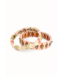 Saachi - Evil Eye Stretch Bracelet Set - Lyst