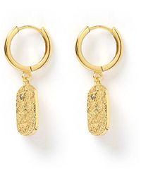 ARMS OF EVE - Mendoza Huggie Earrings - Lyst