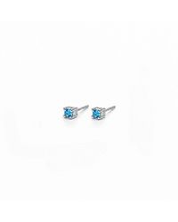 The Jewellery Store London - Quartz Tiny Studs - Lyst