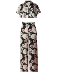 Nur Karaata - Bloom Pant Shirt Set - Lyst