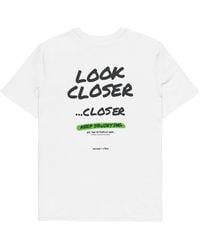 Anchor and Crew - Small Print Annotations Organic Cotton T-Shirt - Lyst
