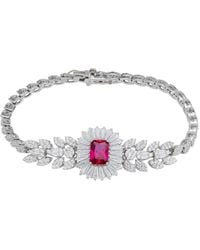 LÁTELITA London - Countess Gemstone Bracelet Ruby - Lyst