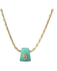 Hye Jane Jewelry - Bowie Howlite Gemstone Slider Necklace - Lyst