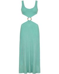 Montce - Turquoise Crochet Ky Dress - Lyst