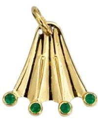 Pearl Code - Paw Pendant With Onyx, -Plated - Lyst