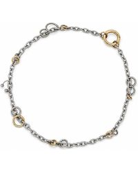 Kirei - Satellite Two-Tone Chain Necklace - Lyst