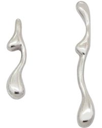 Daria Pacelli Jewelry - Caribou Small Asymmetrical Sterling Statement Earrings - Lyst