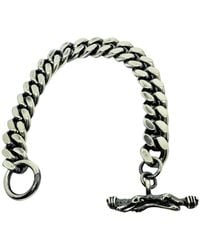 Tg-Jewellery by Tamara Gervasio - Celtic Crocodile Curb Chain Bracelet – Solid Sterling - Lyst