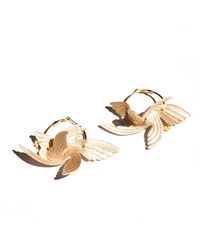Nana Watanabe - Joy Little Bird Embroidery Earrings - Lyst