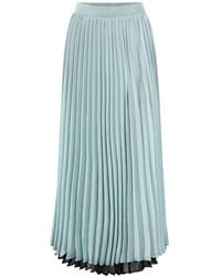 Pcfg - Neutrals Free Heaven Pleated Skirt - Lyst