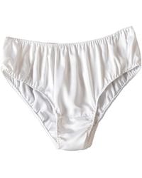 Soft Strokes Silk - Set Of Two Pure Mulberry Silk Bikini Pantie - Lyst