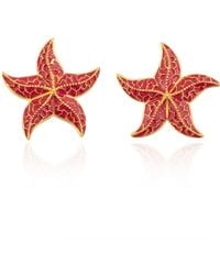 Milou Jewelry - Starfish Earrings - Lyst