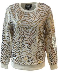Any Old Iron - White Tiger Sweatshirt - Lyst