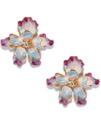 The Pink Reef - Paris Stud - Lyst