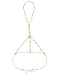 La Soula Jewelry - Neutrals Paloma Hand Chain - Lyst