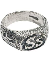 Tg-Jewellery by Tamara Gervasio - Strength & Spirit Signet Ring – Hand-Carved Sterling – One Of A Kind - Lyst