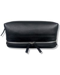 LeatherCo. - Leather Open Top Wash Bag - Lyst