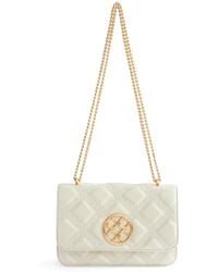 Orange Cube - Mosaic Stitch Crossbody Bag - Lyst