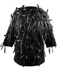 mysimplicated - Oversized Ribbons T-Shirt Dress - Lyst