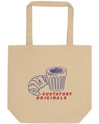 Anchor and Crew - Neutrals Neutral Gustatory Originals Postcards From Sunday Recycled Cotton Tote Bag - Lyst