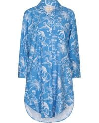 NoLoGo-chic - Jungle Party Nightshirt-Pure Cotton Poplin - Lyst