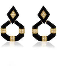 Milou Jewelry - Geometric Drop Earrings - Lyst