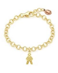 Unaloe - Little Boy Star Charm Adjustable Bracelet - Lyst