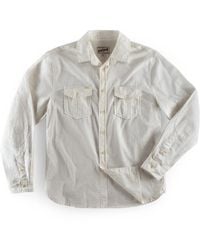 &SONS Trading Co - Coast Long Sleeve Shirt Off - Lyst