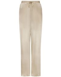 The Summer Edit - Grace Silk Trouser - Lyst
