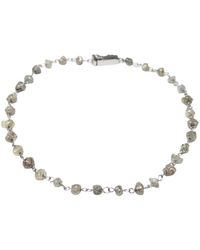 Rahul's Jewels - 7 Genuine Diamond Rough Bracelet - Lyst