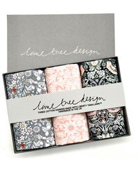 Lime Tree Design - Three Hankies Made With Liberty Fabric - Lyst