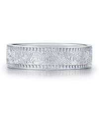 Azura Jewelry New York - Everwood Carved Band Vermeil - Lyst