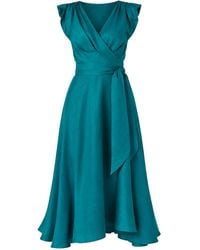 SACHA DRAKE - Xenia Wrap Dress - Lyst