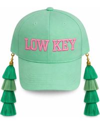 Julia Clancey - Low Key Mint Tasseltastic Trucker Cap - Lyst